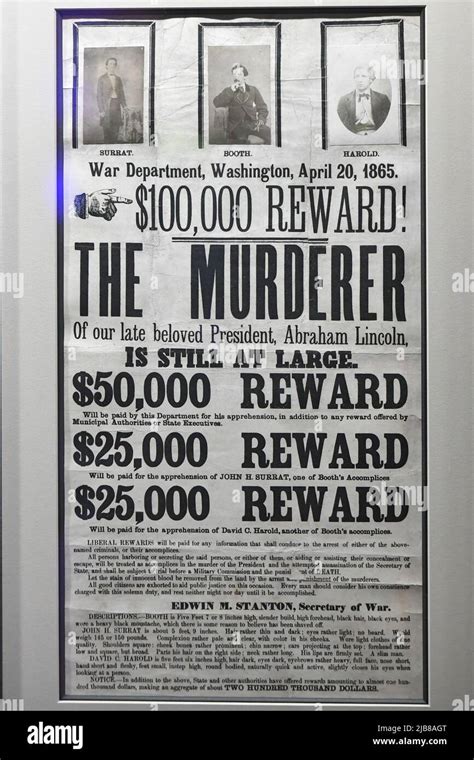 wanted poster of john wilkes booth|A rare ‘wanted’ poster for John Wilkes Booth after he ...